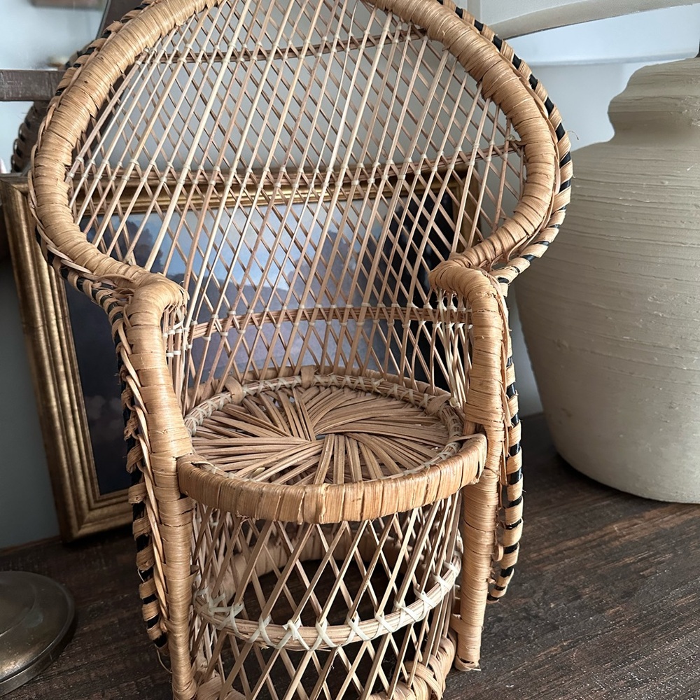 Miniature Peacock Chair